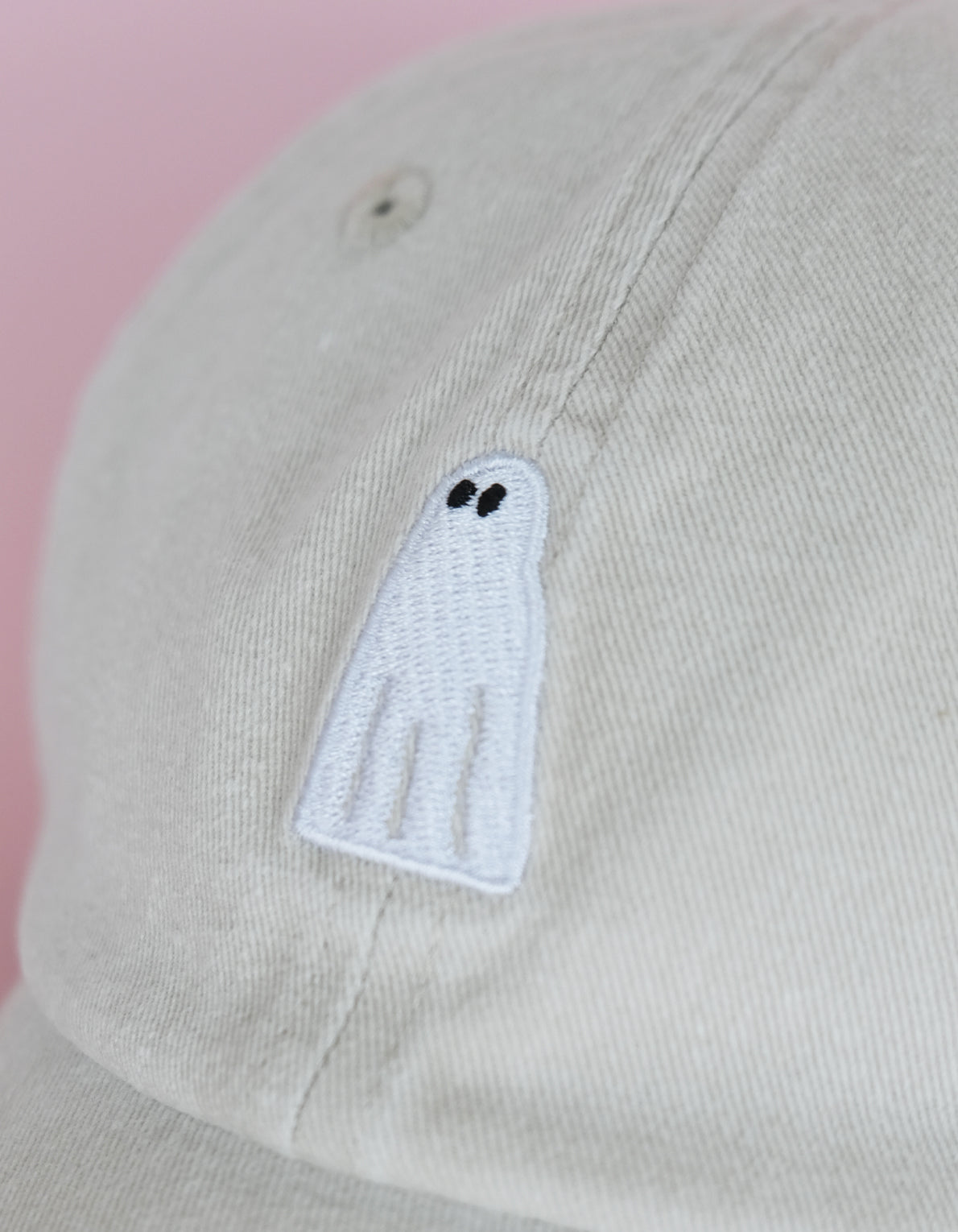 Embroidered Hat | Halloween Ghost