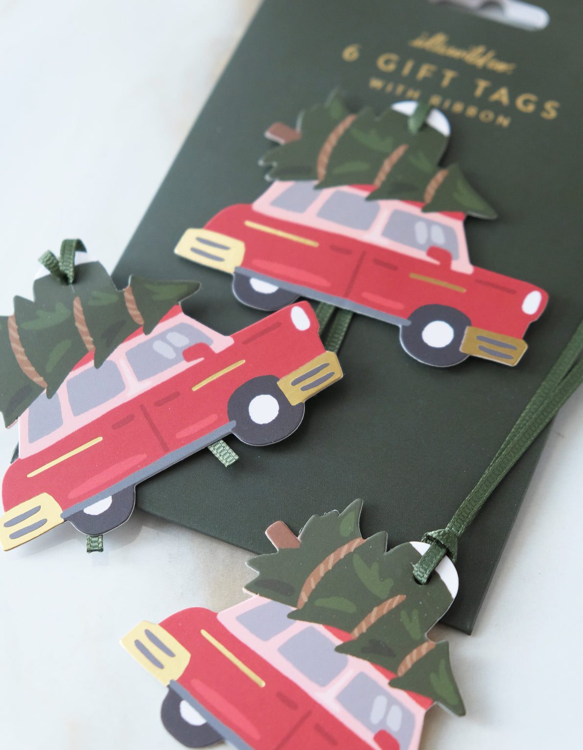 Die-Cut Gift Tag | Christmas Tree Toters