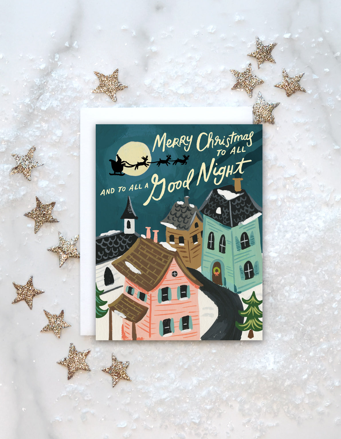 Christmas Greeting Card | Night Before Christmas