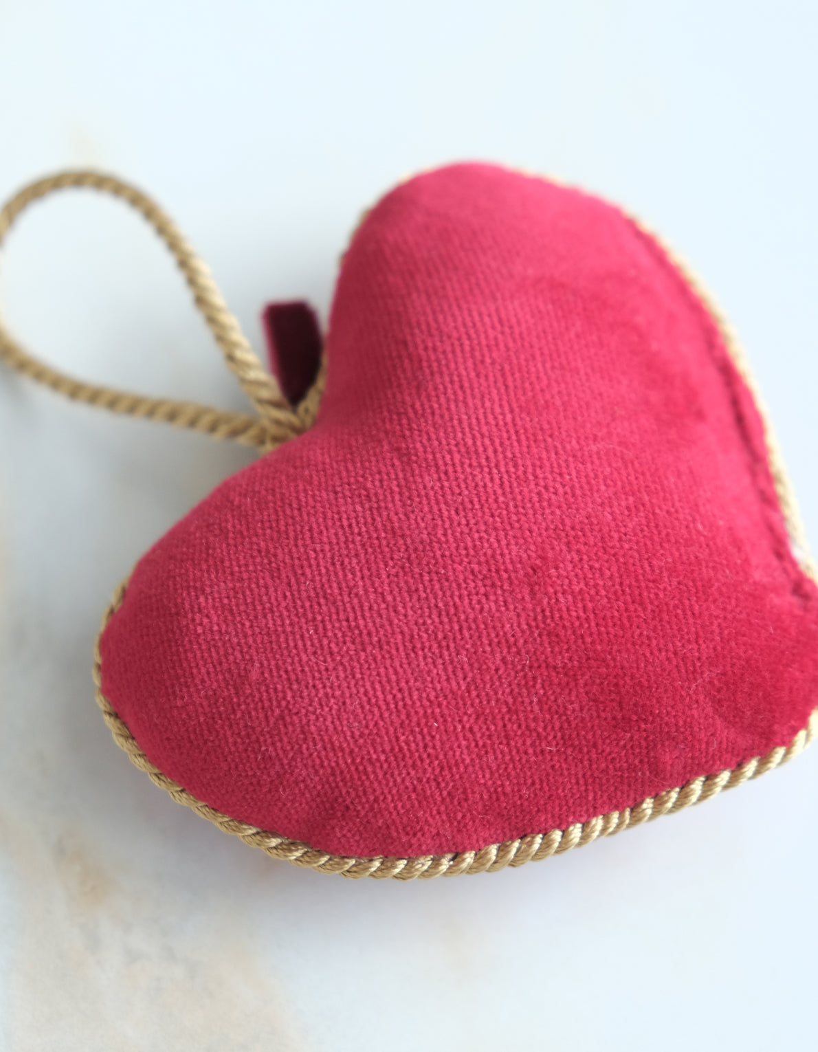 Velvet Embroidered Ornament | Mind's Eye Heart