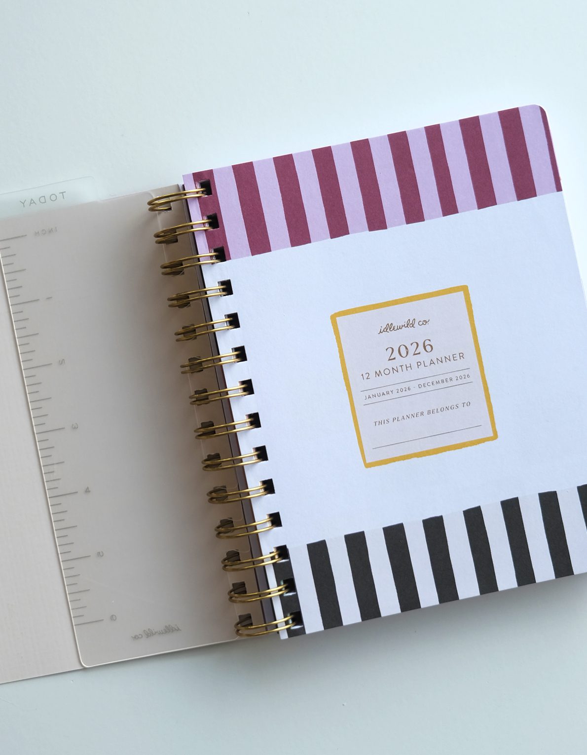 Painted Stripes 2026 Pocket Size Planner