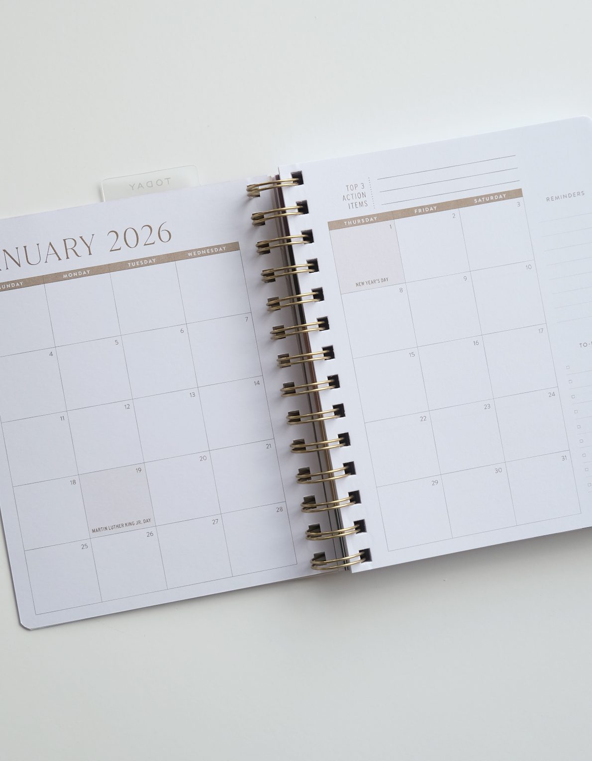 Painted Stripes 2026 Pocket Size Planner