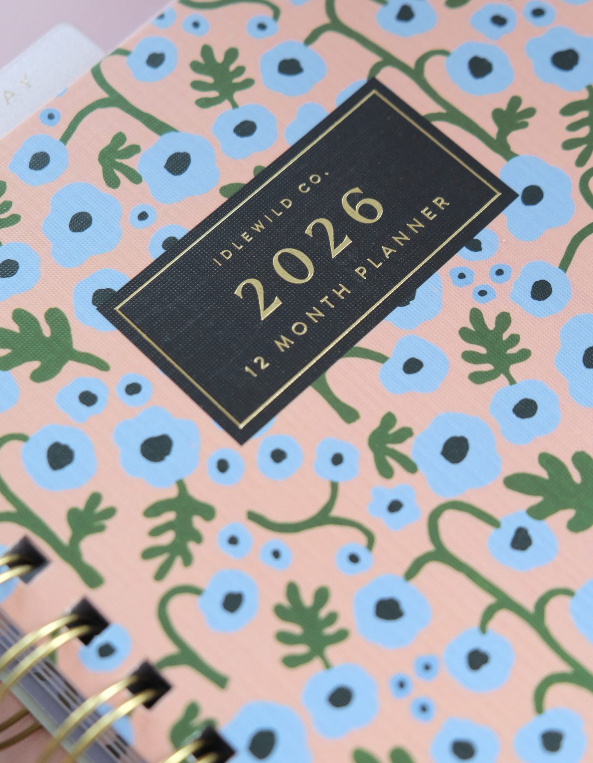 Coral Floral 2026 Pocket Size Planner