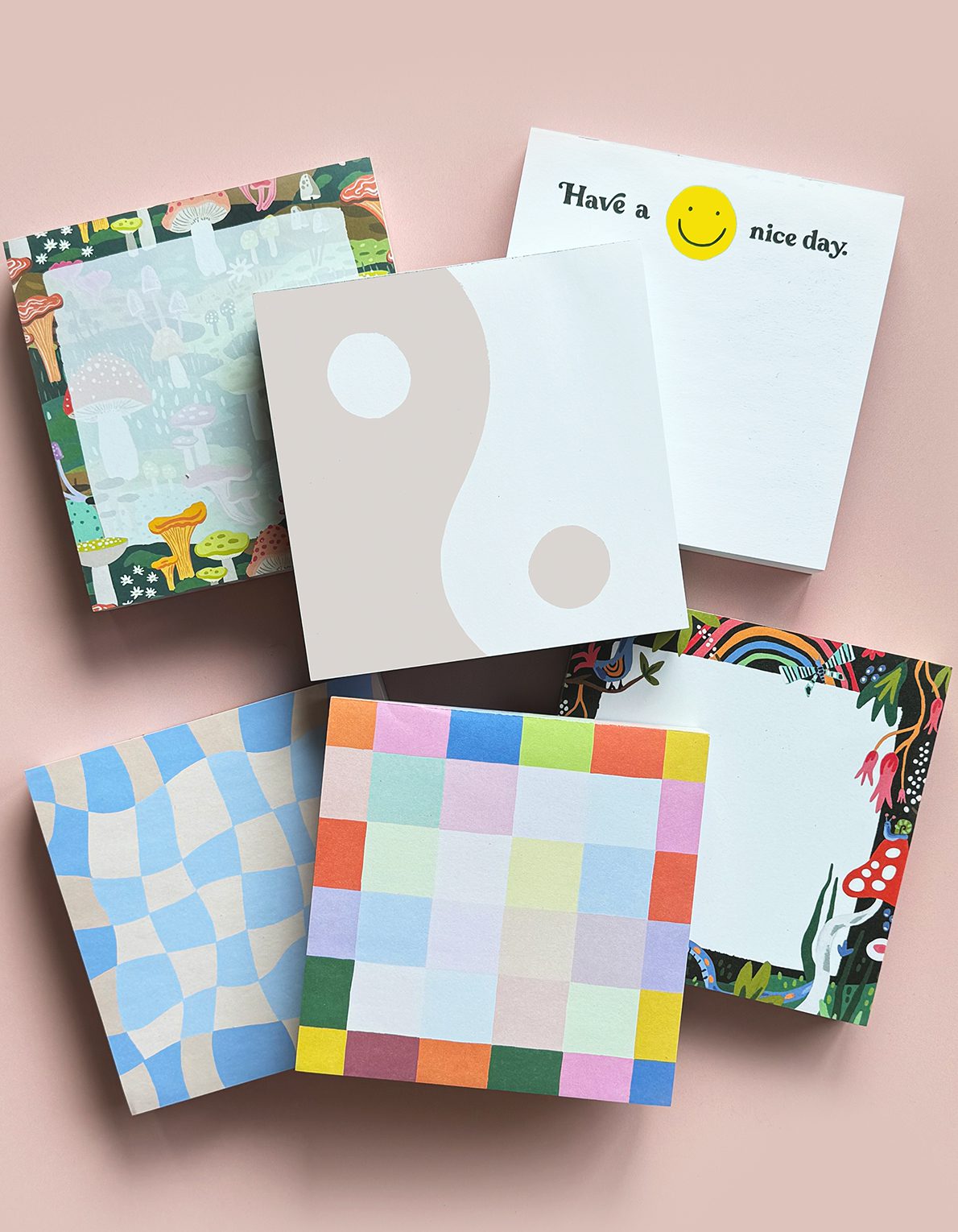200-Sheet Jumbo Desk Pad | Yin Yang