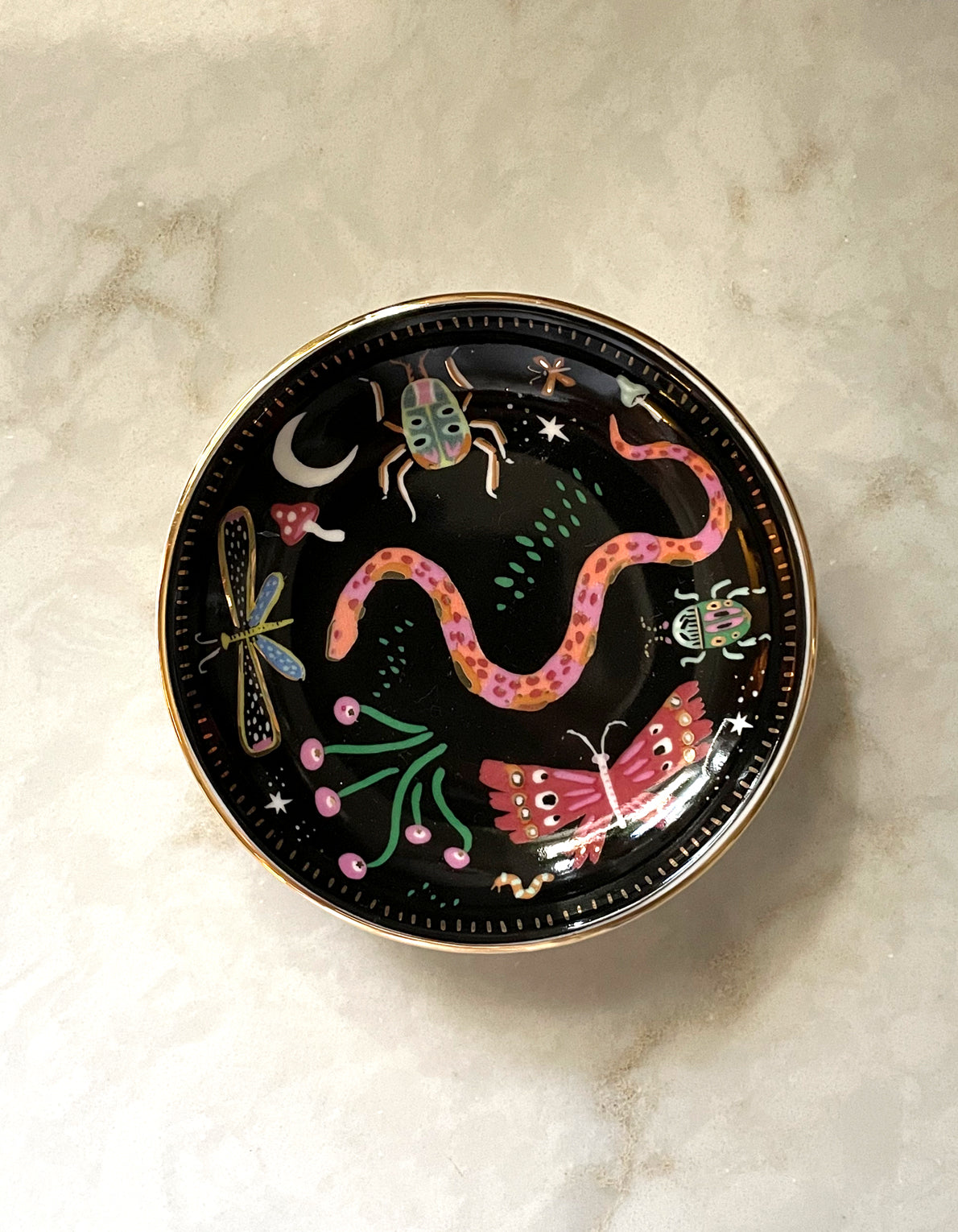 Seconds Sale Trinket Dish | Midnight Garden