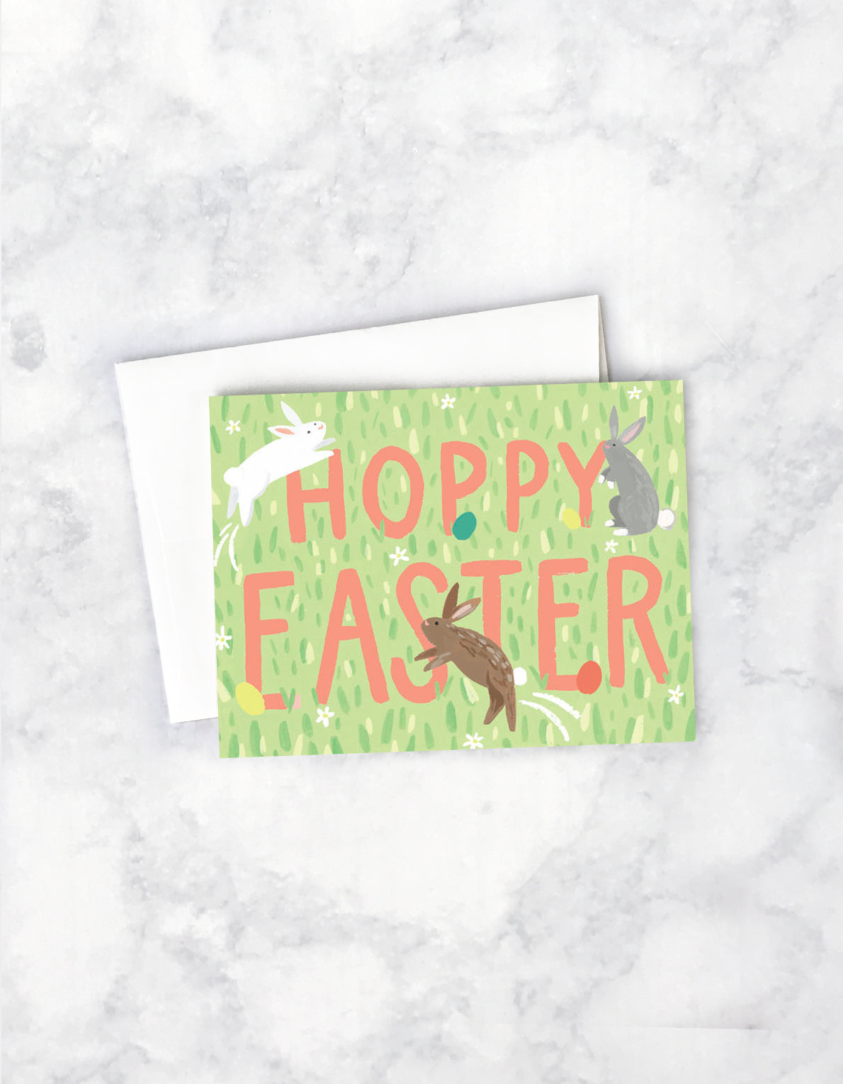 Easter Greeting Card | Hoppy Easter
