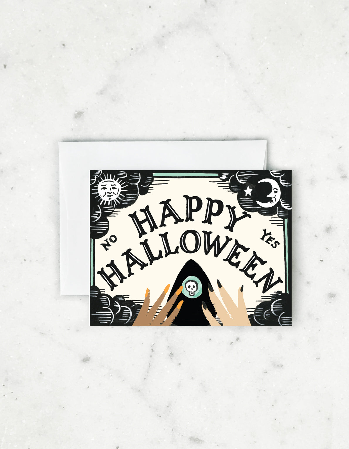 Halloween Greeting Card | Ouija