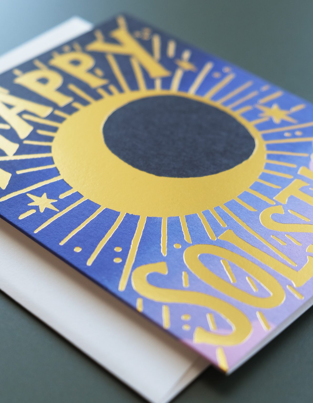 Holiday Greeting Card | Solstice Moon