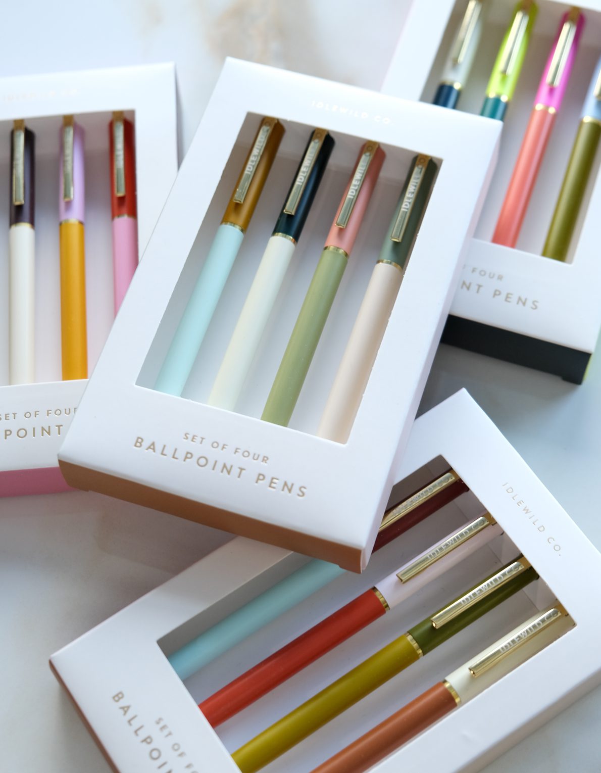 City Pallet Pens, Set of Four | CARTAGENA