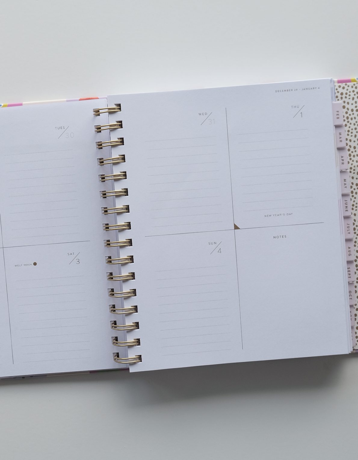 Magenta Squiggle 2026 Hardcover Planner