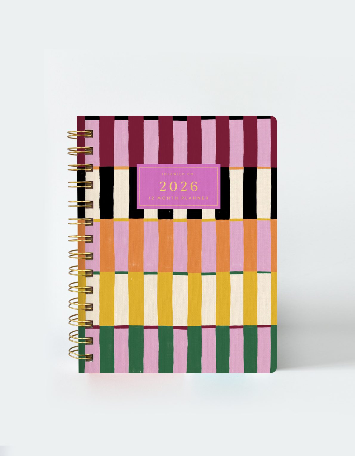 Painted Stripes 2026 Pocket Size Planner