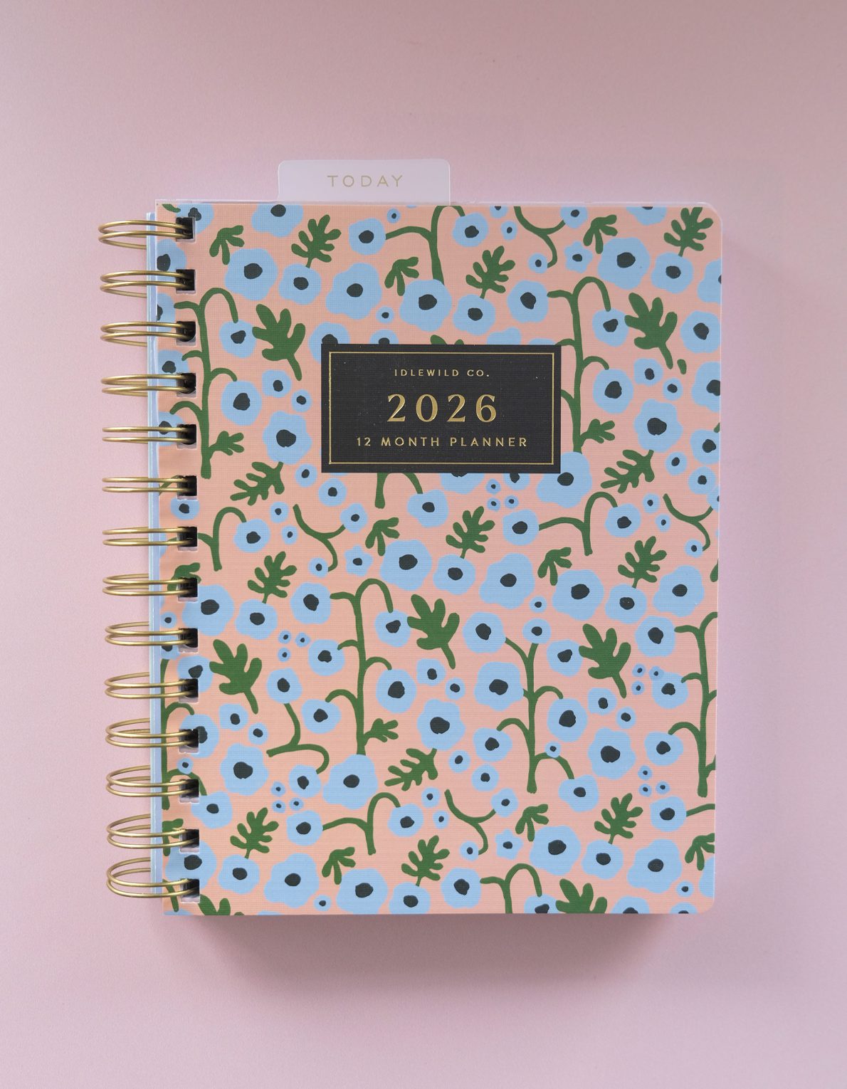 Coral Floral 2026 Pocket Size Planner