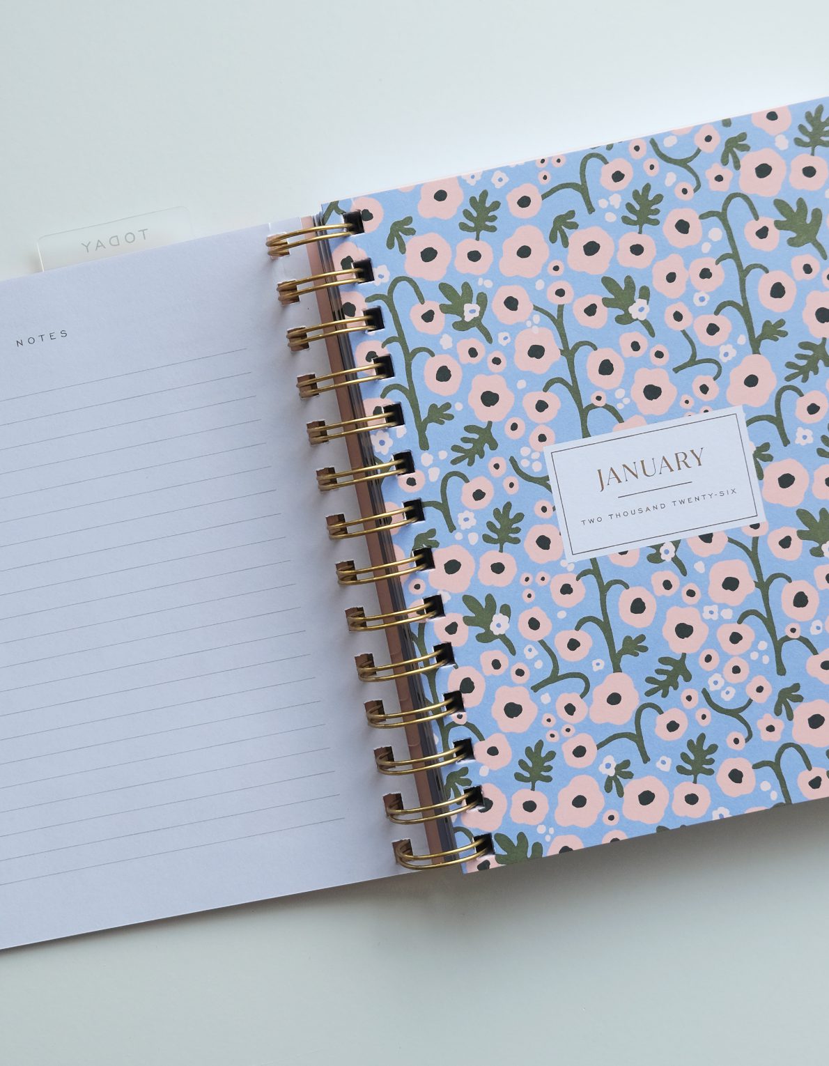 Coral Floral 2026 Pocket Size Planner