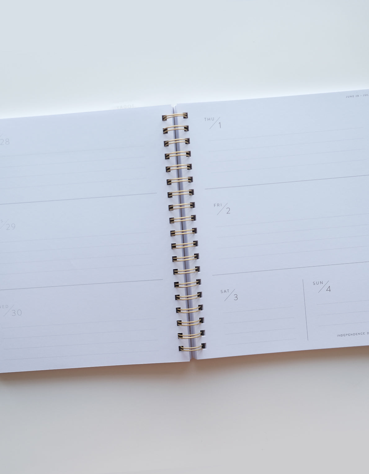 2027 Large Format Planner | Cabana Stripe